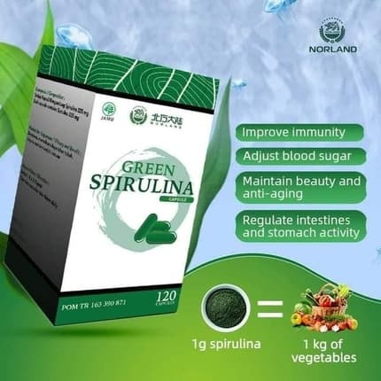 Norland Green Suprilina Capsules supplement Uganda UGX 140,000