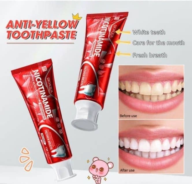 Norland Nicotinamide Anti-Yellow Toothpaste product Uganda UGX 15,000