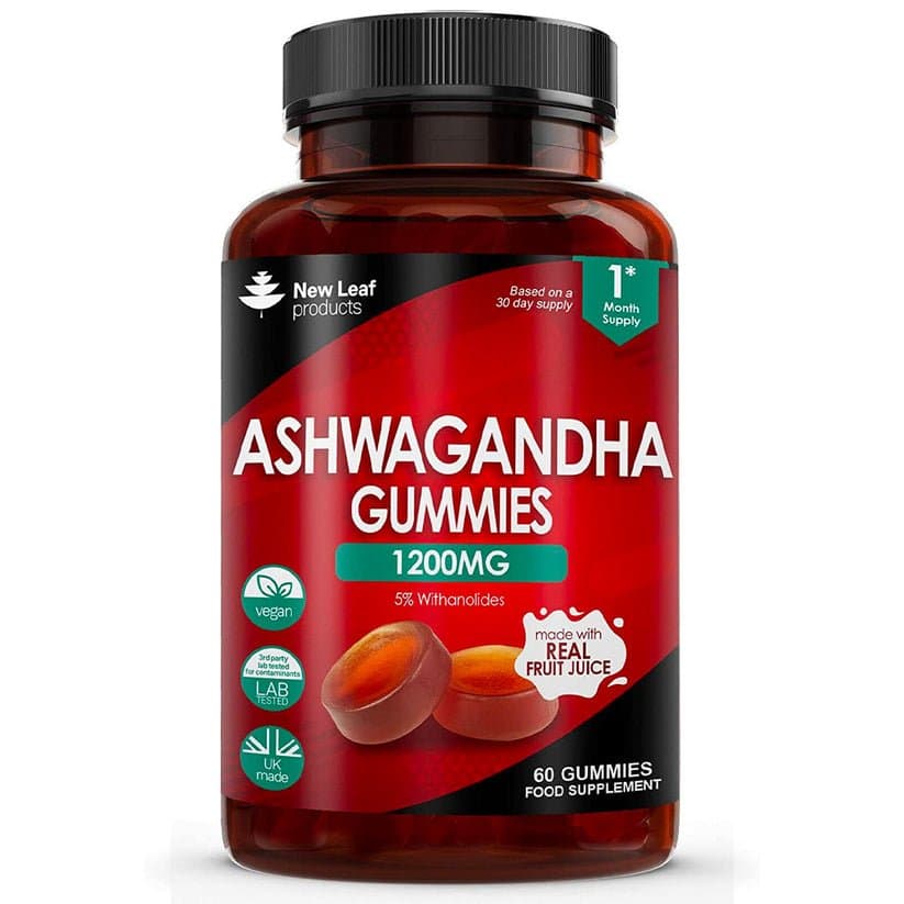 Norland New Leaf Ashwagandha Gummies 1200mg – High Strength 30 Servings supplement Uganda UGX 95,000
