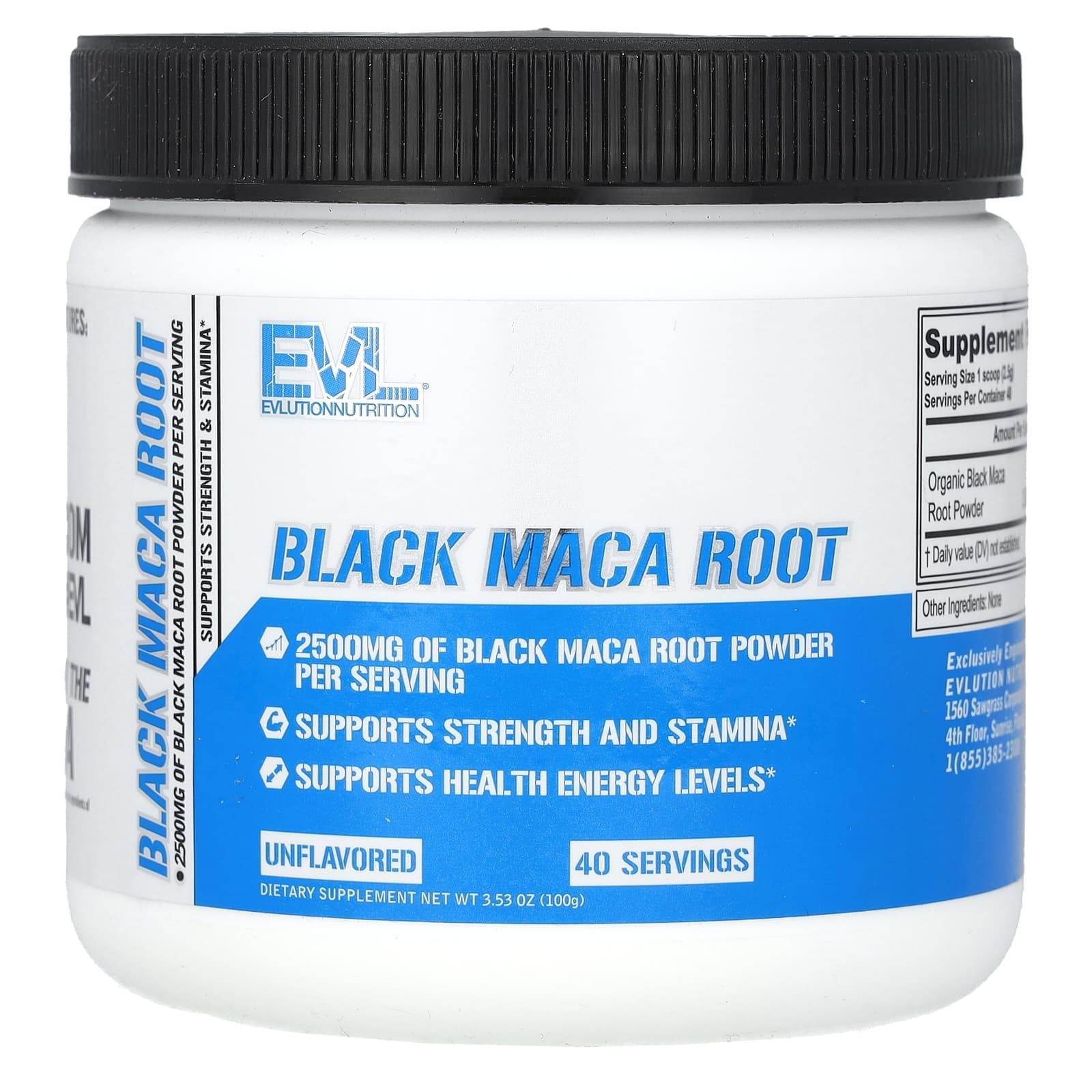 Norland Evlution Nutrition, Black Maca Root 2500mg , 100g 40serv supplement Uganda UGX 170,000