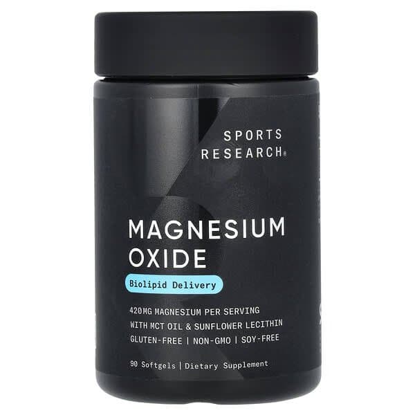 Norland Sports Research, Magnesium Oxide, 420 mg, 90 Softgels supplement Uganda UGX 140,000