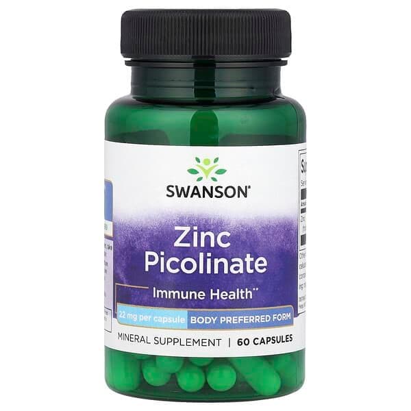 Norland Swanson, Zinc Picolinate, 22 mg, 60 Capsules supplement Uganda UGX 50,000