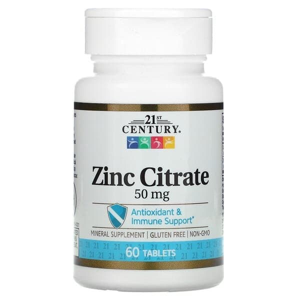 Norland 21st Century, Zinc Citrate, 50 mg, 60 Tablets supplement Uganda UGX 50,000