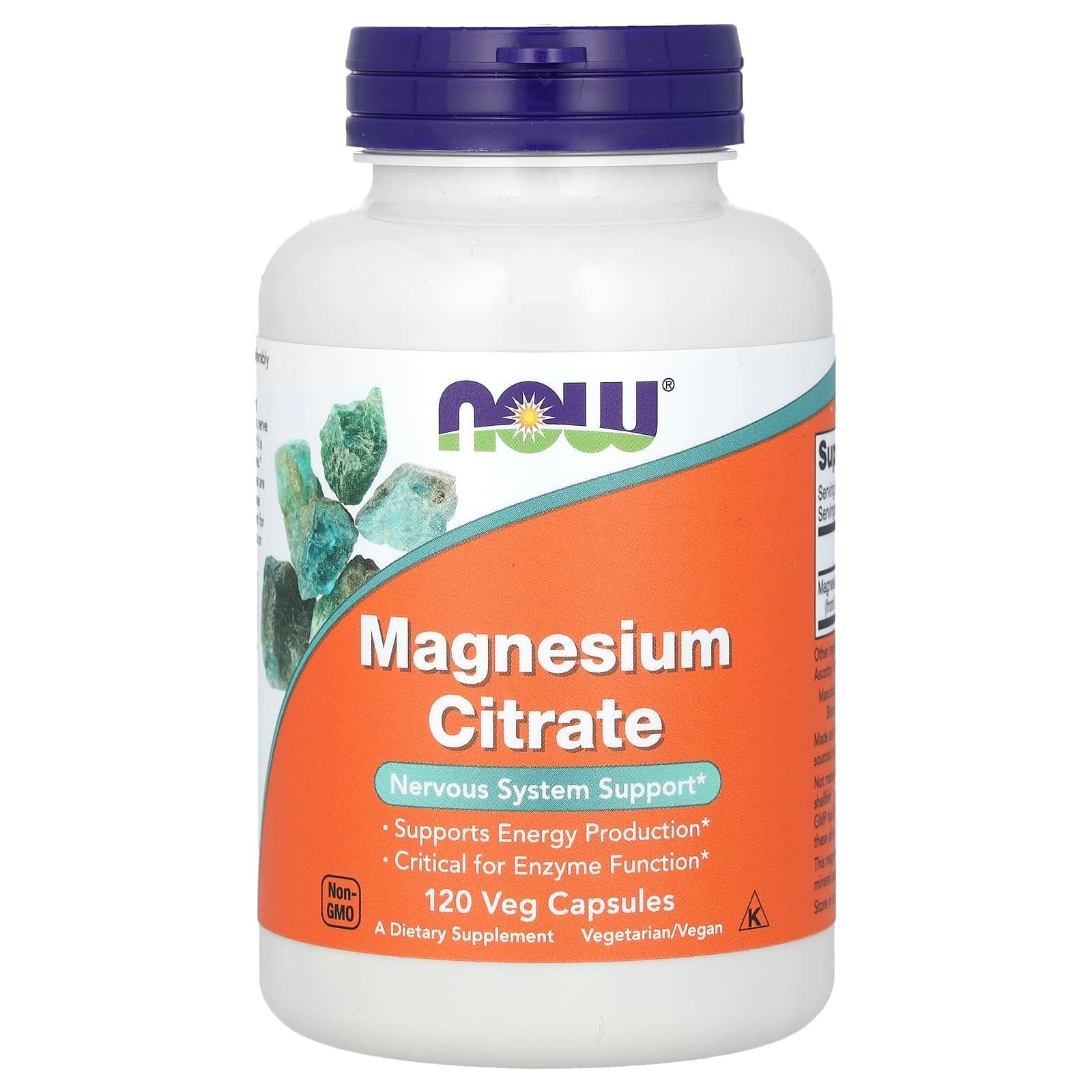 Norland NOW Foods, Magnesium Citrate, 120 Veg Capsules (133 mg per Capsule) supplement Uganda UGX 120,000