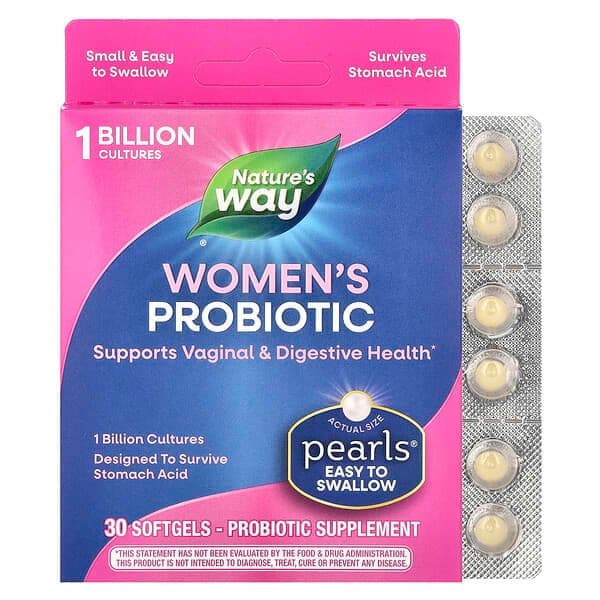Norland Nature's Way, Pearls®, Women's Probiotic , 1 Billion CFU, 30 Softgels supplement Uganda UGX 160,000