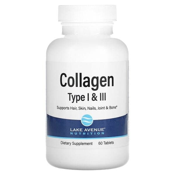 Norland Lake Avenue Nutrition, Hydrolyzed Collagen Type I & III, 3,000 mg, 60 Tablets (1,000 mg per Tablet ) supplement Uganda UGX 70,000