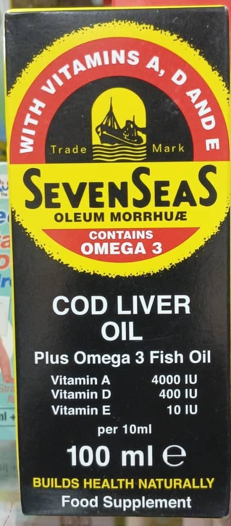 Norland Seven Seas Cod Liver Oil Syrup 100ML supplement Uganda UGX 60,000