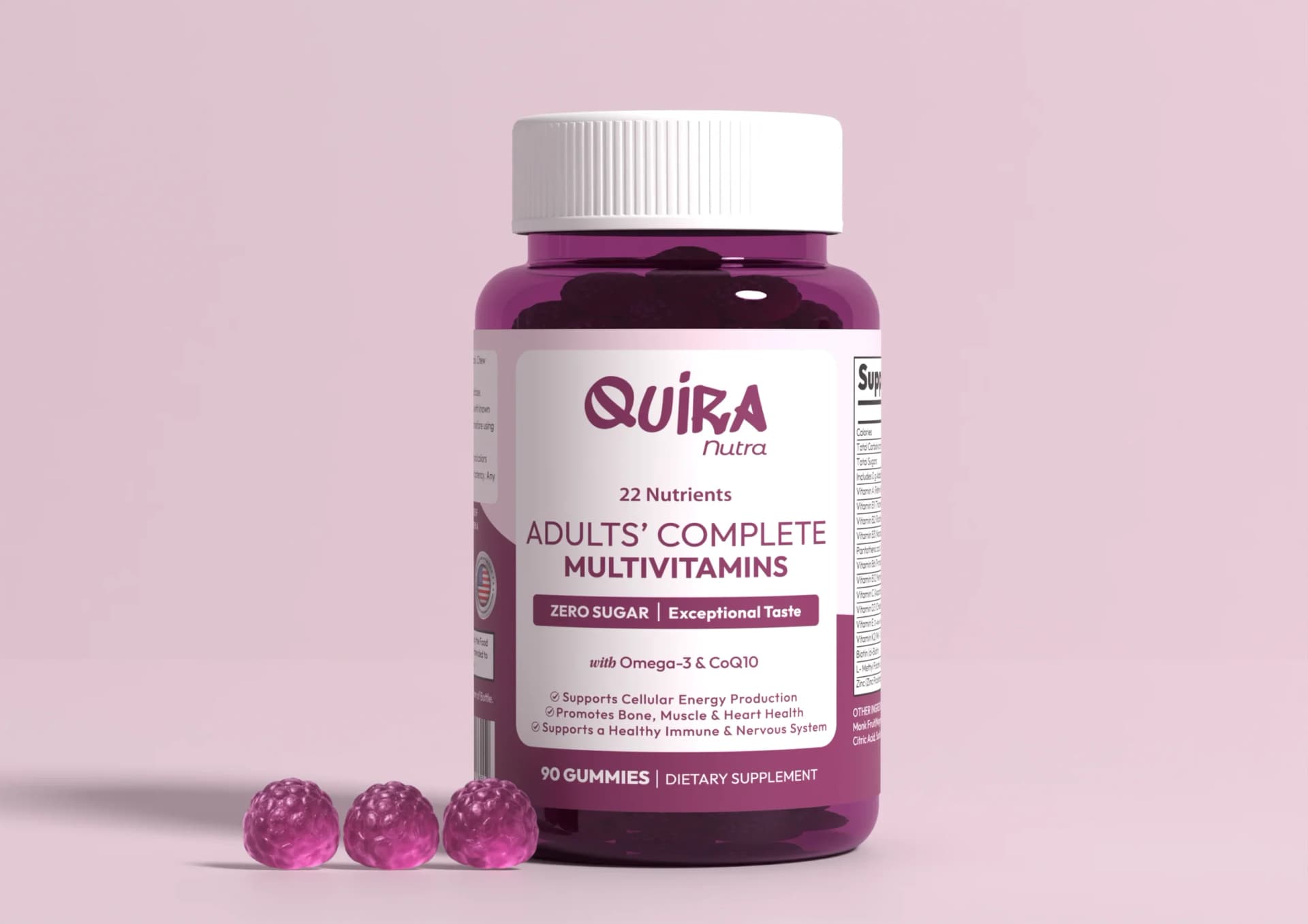 Norland Quira Zero Sugar Adults’ Multivitamin Gummies supplement Uganda UGX 165,000